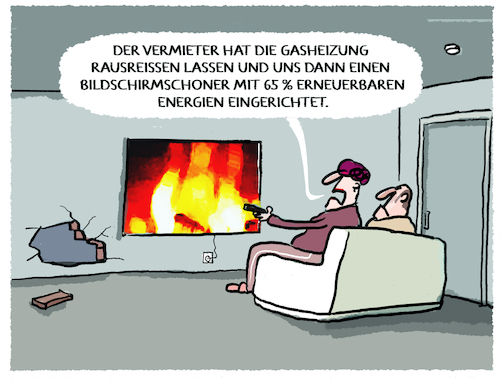 Cartoon: Wärmewende für Mieter.. (medium) by markus-grolik tagged waermewende,mieter,heizung,waermepumpe,rentner,geringverdiener,deutschland,heizen,soziale,frage,ampel,grüne,spd,fdp,öl,gas,waermewende,mieter,heizung,waermepumpe,rentner,geringverdiener,deutschland,heizen,soziale,frage,ampel,grüne,spd,fdp,öl,gas