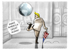 Cartoon: ... (small) by markus-grolik tagged trump,usa,amerika,donald,wahlkampf,slogan,chaplin,charlie,diktator