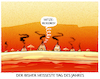 Cartoon: ... (small) by markus-grolik tagged hitze,unwetter,gewitter,wetter,klima,hitzewelle,sommer,hitzerekord,deutschland,europa,klimawandel