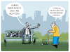 Cartoon: Aussichten (small) by markus-grolik tagged rente,renteneintrittsalter,bundesbank,deutschland,demografie