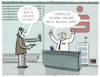 Cartoon: ...banking... (small) by markus-grolik tagged bank,app,bezahlen,bargeldlos,google,pay,sparkassen,sparkasse,volksbanken