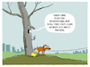 Cartoon: Review... (small) by markus-grolik tagged bewertungen,internet,dienstleistung,hunde,baum,hund,dog,tree,online,plattformen,anbieter