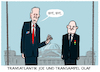 Cartoon: Bidens Abschiedsbesuch... (small) by markus-grolik tagged biden,scholz,transatlantiker,ampel,deutschland,usa,demokratie,buendnispartner,nato,spd,abschiedsbesuch,berlin