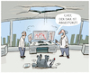 Cartoon: DAX-Absturz (small) by markus-grolik tagged dax,boerse,einbruch,absturz,intel,techbranche,amazon,verluste,aktien