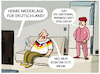 Cartoon: Deutsche UN-Schlappe... (small) by markus-grolik tagged deutschland,un,sitz,abstimmung,niederlage,wadephul,aussenpolitik,vertretung,fussball,wm,fieber,tv,weltmeisterschaft,nationalmannschaft,fans