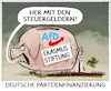 Cartoon: Erasmus-Stiftung (small) by markus-grolik tagged parteienfinanzierung,afd,parteien,stiftung,steuergelder,steuergeld,deutschland,demokratie,bundestag