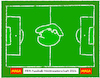 Cartoon: FIFA Fussball WM (small) by markus-grolik tagged wm,fussball,fifa,maga,trump,infantino,weltmeisterschaft,usa,mexiko,kanada