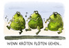 Cartoon: ..ich bin dann mal weg (small) by markus-grolik tagged kröten,money,geld,pleite,kohle,insolvenz,minus,kontostand,dispozins,zins,kredit,banken,grolik,cartoon