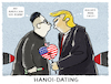 Cartoon: ..it must be love (small) by markus-grolik tagged trump,usa,nordkorea,gipfeltreffen,kim,jong,un,atomraketen