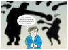 Cartoon: Kandidatenkür (small) by markus-grolik tagged laschet,söder,csu,union,streit,merkel,wolfratshausen,kanzlerkandidaten