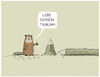 Cartoon: Lifestyle... (small) by markus-grolik tagged traum,selbstverwirklichung,lebenstraum,lebensaufgabe,biber,baum,natur,charakter,persönlichkeit,lebewesen,optimierung,influencer