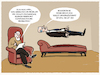 Cartoon: Merz auf der Couch... (small) by markus-grolik tagged friedrich,merz,opposition,union,cdu,dsu,scholz,olaf,bundeskanzler,kanzleramt,berlin,deutschland,bundestag