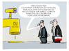 Cartoon: PIS-Logik (small) by markus-grolik tagged polen,pis,bruessel,eugh,eu,europa,rechtsstaat,demokratie,von,der,leyen