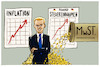 Cartoon: Rekordsteuereinnahmen (small) by markus-grolik tagged rekordsteuer,staat,finanzen,mehrwertsteuer,rekordsteuereinnahmen,inflation,inflationsrate,koppelung,krisengewinn,lindner