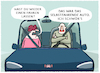 Cartoon: Selbstfahrende Zukunft.... (small) by markus-grolik tagged selbstfahred,reizdarm,auto,intellientes,autofahrer,beifahrer,autobahn,verkehr,blähung,autoindustrie