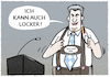 Cartoon: Söder lockert.... (small) by markus-grolik tagged lockerungen,kontaktverbot,mia,san,aussenseiter,entscheidung,pandemie,ladenoeffnungen,spielplaetze,oeffnungen,corona,bayern,soeder