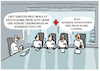 Cartoon: Spätherbst der Reformen... (small) by markus-grolik tagged gesundheit,system,medizin,kanzler,merz,einsparungen,reformen,gesundheitssystem,klinik,krankenhaus,sparen,warken,finanzen