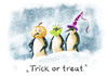Cartoon: Halloween (small) by markus-grolik tagged halloween kürbis november herbst trick or treat halloweenparty pinguin verkleiden verkleidung grusel