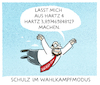 Cartoon: ...Überflieger... (small) by markus-grolik tagged spd,martin,schulz,agenda,2010,hartz,wahlkampf,wahlkampfmodus,deutschland,gerechtigkeit,cdu,merkelsozialstaat