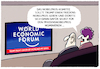 Cartoon: Vor Davos... (small) by markus-grolik tagged weltwirtschaftsforum,davos,schweiz,dialog,monolog,reichtum,vermoegen,krisengewinn,krieg,krise,imperialismus,maga,trump,usa,china,russland,putin