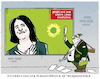Cartoon: Wahlkampf... (small) by markus-grolik tagged plagiatsvorwürfe,plagiatsprüfer,baerbock,wahlkampf,plagiat,bündnis,90,die,grünen,deutschland,österreich
