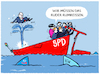 Cartoon: Wann geht Scholz baden... (small) by markus-grolik tagged spd,scholz,ampel,olaf,kanzler,fraktion,wahlergebnisse,umfrage,pistorius,frage,muetzenich,deutschland,landtagswahlen,ostwahlen,fdp,grüne