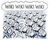 Cartoon: wiki-leaks (small) by markus-grolik tagged wiki,leaks,wikileak,wikileakage,steuer,enthüllungen