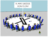 Cartoon: X... (small) by markus-grolik tagged musk,elion,tesla,usa,eu,europa,bruessel,intransparenz,online,plattform,strafzahlung,weihnachten,macht,monopoll