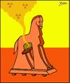 Cartoon: Trojan Horse (small) by Thamalakane tagged trojan horse nuclear energy japan