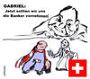 Cartoon: Steuerflucht (small) by reflector tagged steuerflucht,steuerparadiese,schweizerkonten