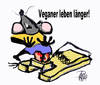 Cartoon: Veganer leben länger (small) by reflector tagged vegan,ernährung,speck,mäuse