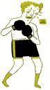Cartoon: Boxer (small) by monopolymouse tagged boxing,sports