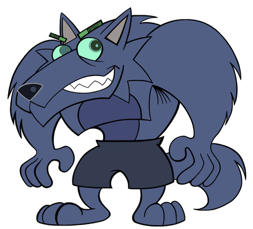 Cartoon: Werewolf cartoon (medium) by BDTXIII tagged werewolf,cartoon