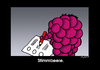 Cartoon: Stimmbeere (small) by Marcus Trepesch tagged berries,life,funnies,fun,raspberry,sex