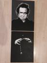 Cartoon: The Man In Black (small) by Marcus Trepesch tagged johnny,cash,american,recordings,portrait