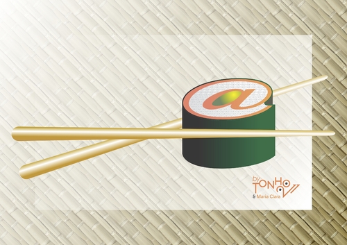 Cartoon: sushi (medium) by Tonho tagged sushi,fish