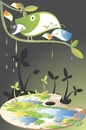Cartoon: Passaredo (small) by Tonho tagged birds,shit,ecology,brazil