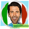 Cartoon: Gianluigi Buffon (small) by funny-celebs tagged gianluigibuffon,goalkeeper,football,soccer,goal,sport