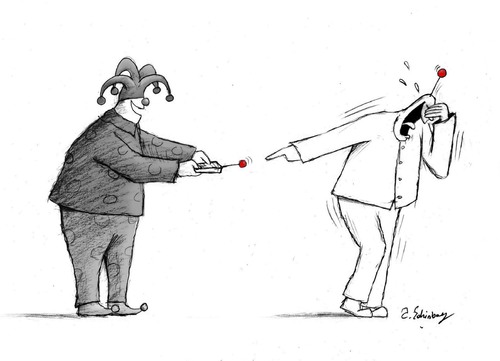 Cartoon: clown (medium) by aytrshnby tagged clown