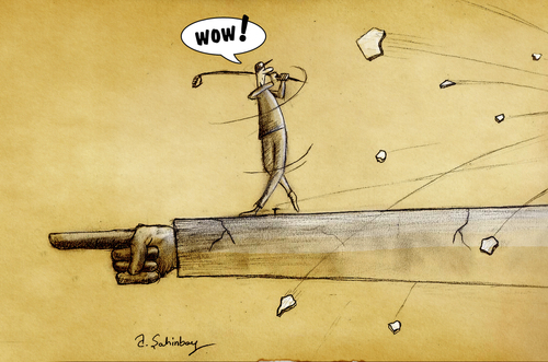 Cartoon: golf (medium) by aytrshnby tagged golf,in,task