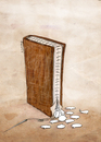 Cartoon: book (small) by aytrshnby tagged book