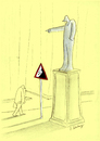Cartoon: pericoloso (small) by aytrshnby tagged pericoloso