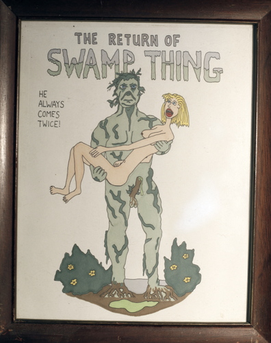 Cartoon: The Return Of Swamp Thing (medium) by TIMMERS tagged comics,swamps,things