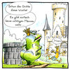 Cartoon: Froschkönigin (small) by luxcartoons tagged märchen,froschkönig,märchenprinz
