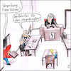 Cartoon: In dubio pro reo (small) by Storch tagged zweifel,angeklagter,zweifelssatz,pizza,lieferdienst