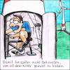 Cartoon: Sogenannte Windkraft (small) by Storch tagged windkraft,fahrrad,lüge,wahrheit,erneuerbare,energie,öko,strom,zwangsarbeit