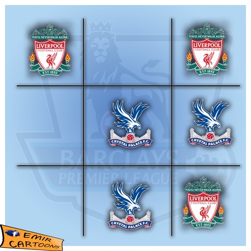 Cartoon: Liverpool had victory but ... (medium) by emir cartoons tagged liverpool,crysal,palace,sturridge,allen,suarez,emir,cartoons,football
