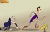 Cartoon: Fabregas signs for Chelsea (small) by emir cartoons tagged fabregas,chelsea,cartoon,caricature,emir,football,new