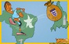 Cartoon: Suarez sent England home (small) by emir cartoons tagged suarez,england,emir,cartoon,caricature,football