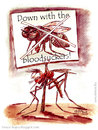 Cartoon: Bloodsuckers (small) by hopsy tagged bloodsuckers,mosquito,horsefly,voting